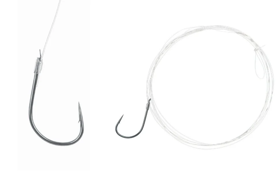 Karpfen Vorfachhaken Größe 4 – Vorgebunden 70 cm 0,25 mm 10 Stück Zite Fishing - Detaillierte Übersicht