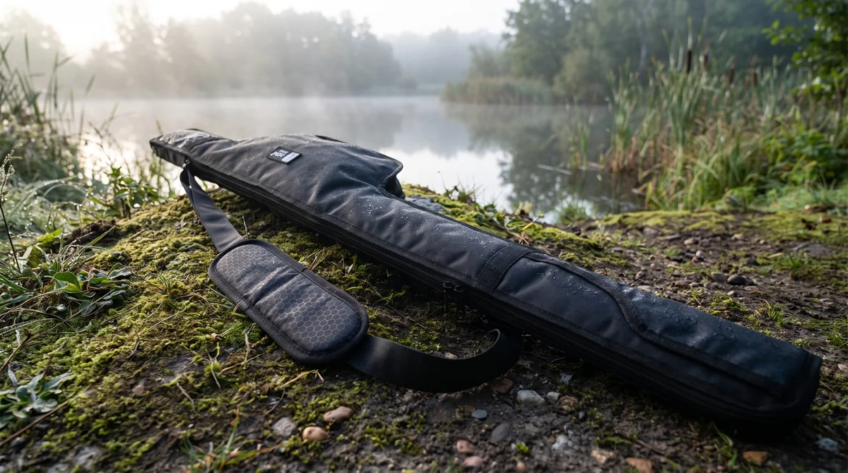 Einzel Rutenfutteral Spinnruten Rutentasche Gepolstert 130cm Zite Fishing - Detaillierte Übersicht