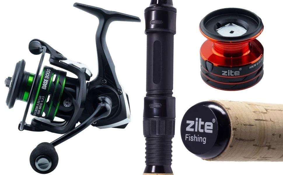 Sbirolino Komplettset mit 360 cm Sbiro Rute 3–25 g, Spinnrolle 3000 & 550 m 0,20 mm Monoschnur - Detaillierte Übersicht