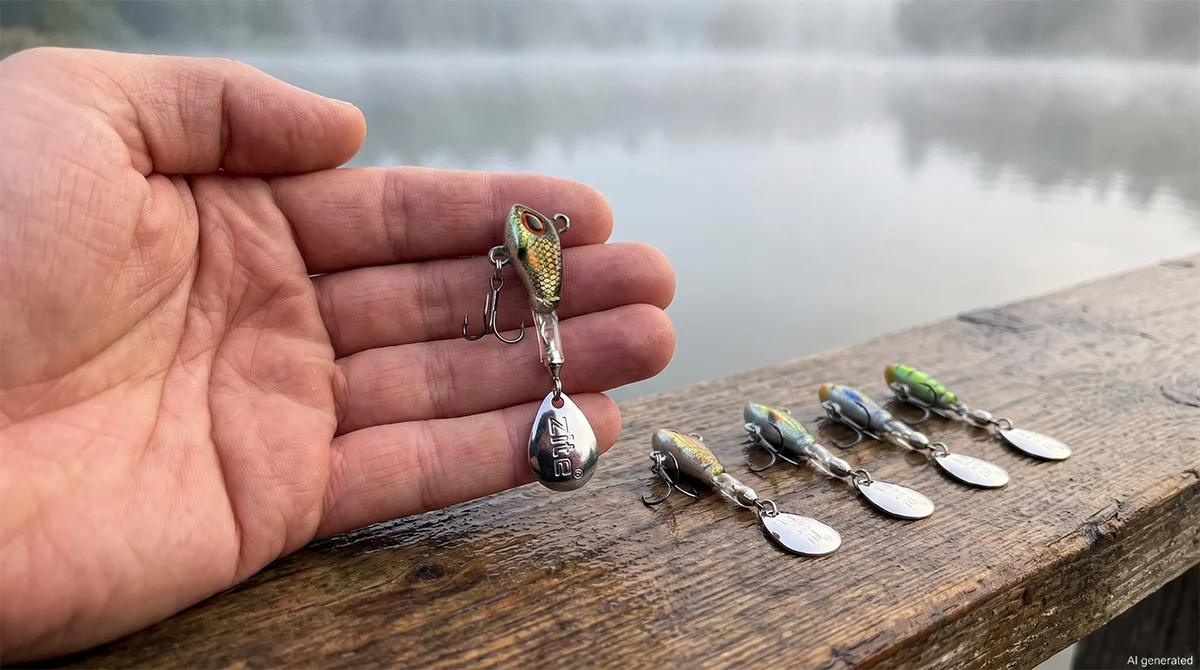 Zite Fishing Jigspinner Set Natur M 15g - 5 Spin Jigs im 3D-Beutefisch-Design für Barsch, Hecht & Zander - Detaillierte Übersicht