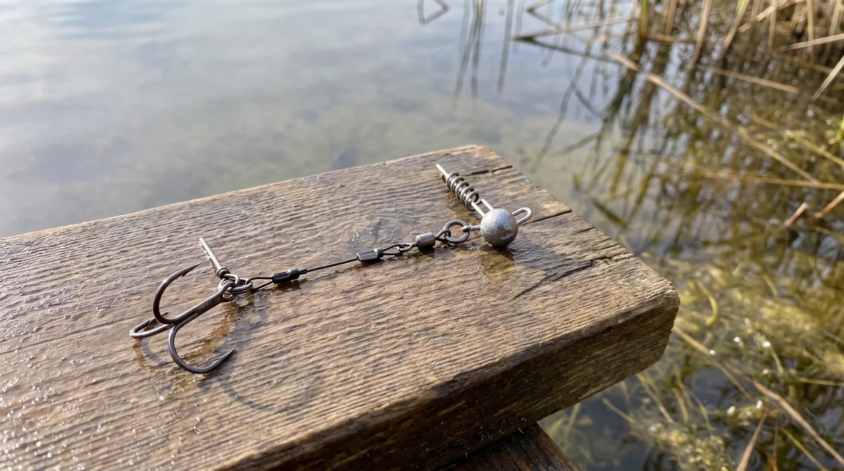Zite Fishing Hecht-System Single Hook Natur 5g - ideal für Hechtköder 12-15 cm - Detaillierte Übersicht