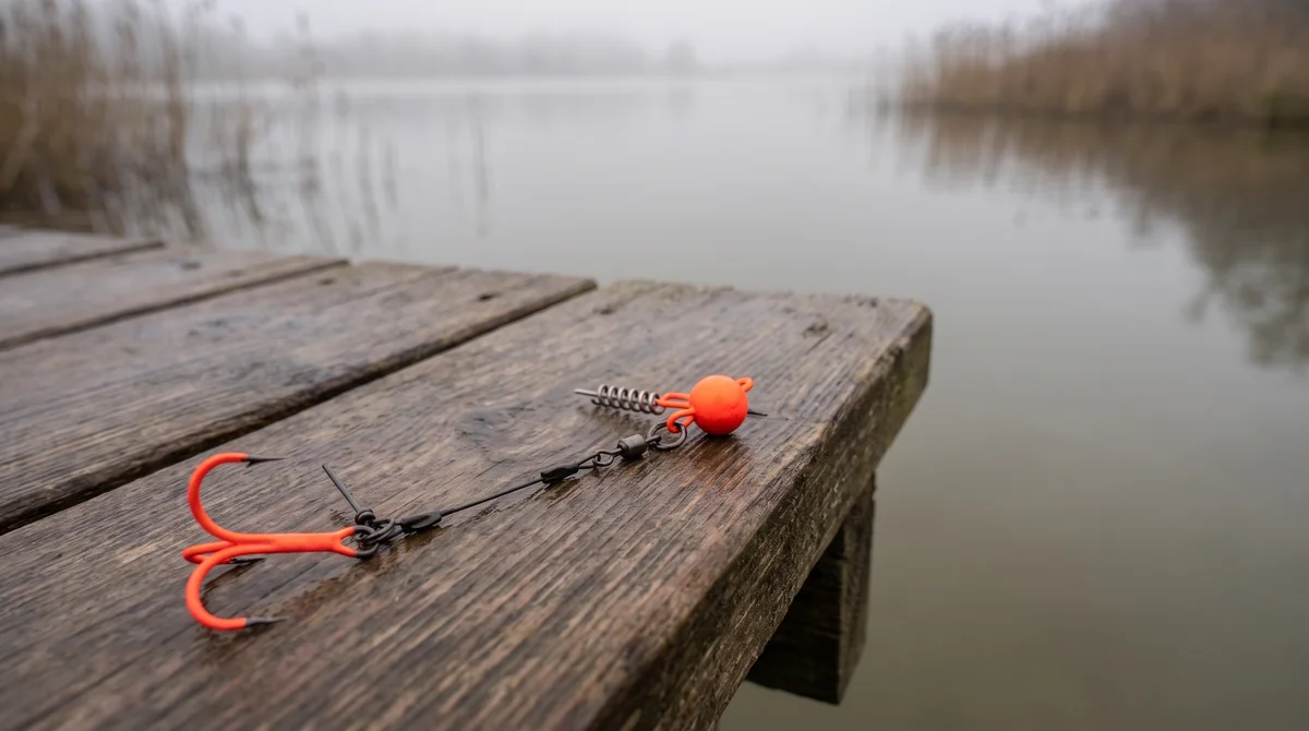 Zite Fishing Hecht-System Single Hook UV-Aktiv 15g - ideal für Hechtköder 12-15 cm - Detaillierte Übersicht