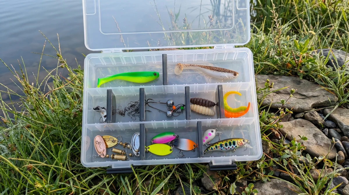 Zite Fishing Zielfisch Box Forelle – Komplettset mit Spinnern, Spoons, Wobbler & Softbaits - Detaillierte Übersicht
