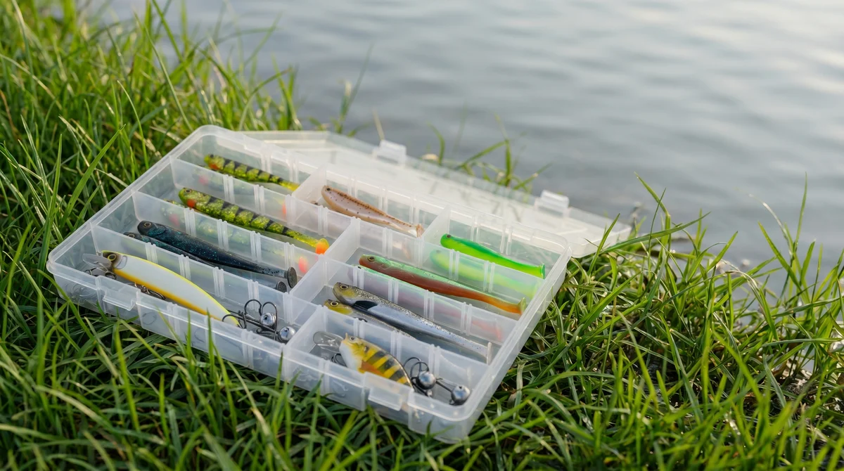 Zite Fishing Zielfischbox Zander – 35-tlg. Set mit Gummiködern, Wobbler, Crankbait & Jigköpfen - Detaillierte Übersicht