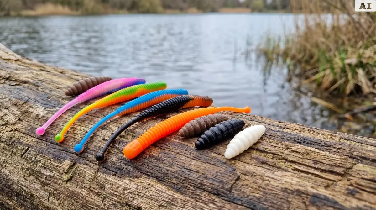 Zite Fishing Forellenköder Mix L – 9 Gummiköder-Sets für Forelle | Käse & Knoblauch | UL, Sbirolino, Dropshot - Detaillierte Übersicht
