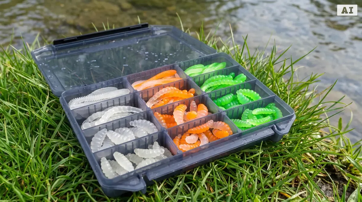 UL Gummiköder Set Glow Edition Box – Forelle Big Mag Curly Viper Mighty Mag Twerky Tailer - Detaillierte Übersicht
