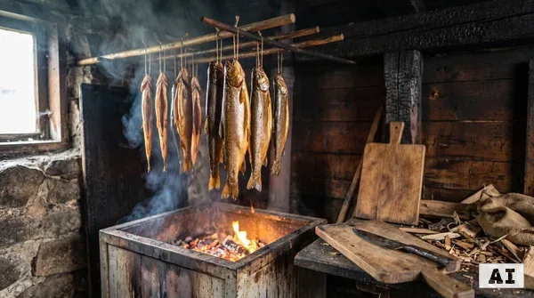 Welche Temperatur beim Fisch räuchern ideal für Forelle