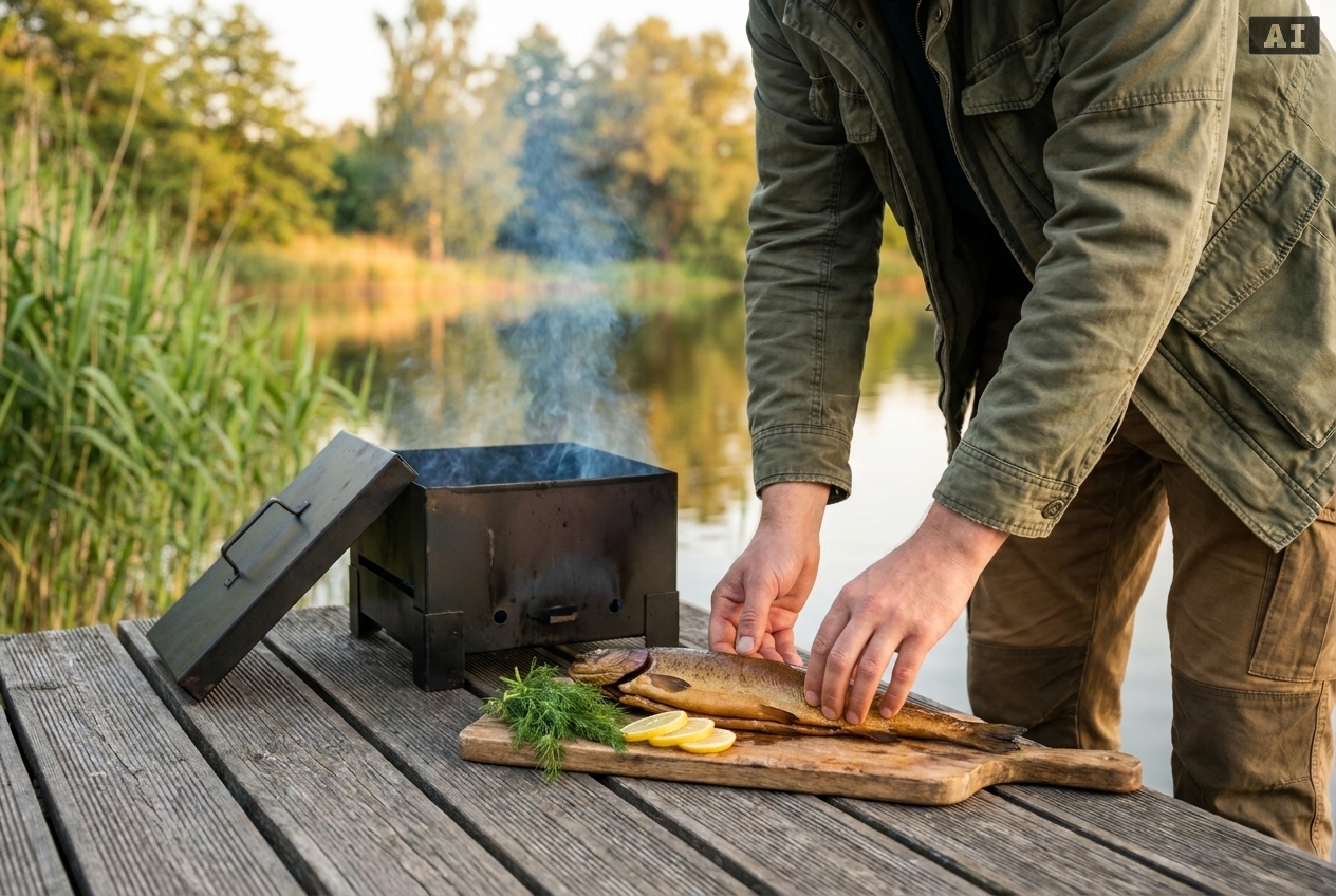 Welche temperatur beim fisch räuchern ideal für forelle in der Praxis