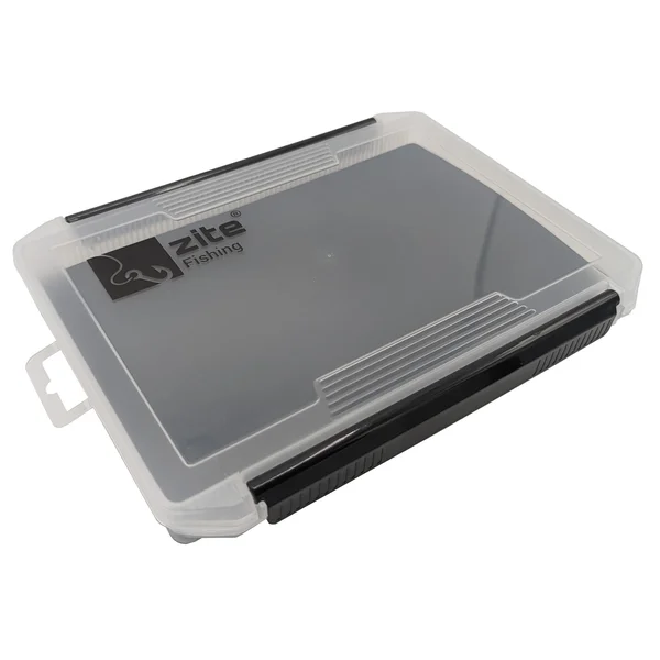 Tacklebox 25,5x19,5x3,5cm Durchgehende EVA-Schaum-Einlage Geschlitzt