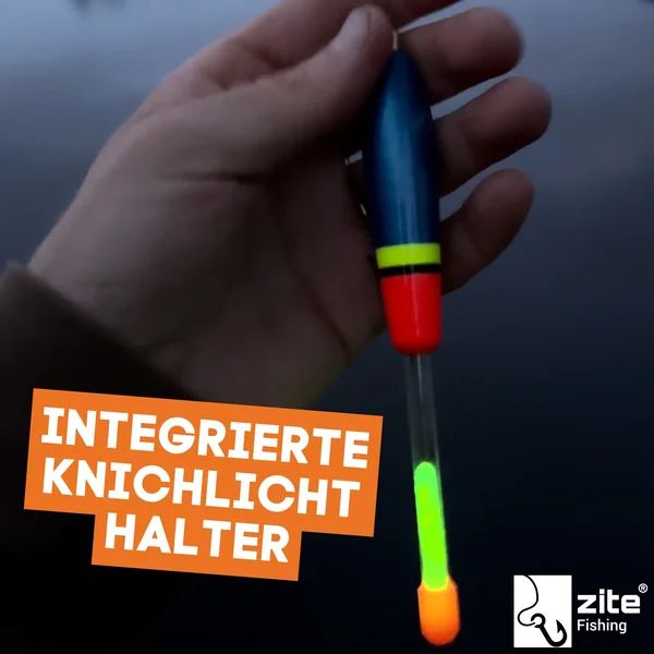 Zite Fishing Knicklicht-Pose-Set 5 Stück (3g, 3g, 4g, 6g, 6g) Ideal zum Nachtangeln Angelzubehör_auswahl5