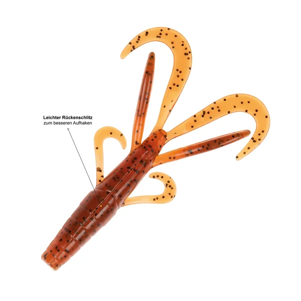 Creature Bait Barsch Gummiköder 12 Stück 7,5cm Toffy Zite Fishing_auswahl3