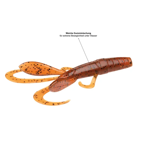 Creature Bait Barsch Gummiköder 12 Stück 7,5cm Toffy Zite Fishing_auswahl4