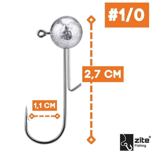 Zite Fishing 1/0 Jighaken 5g 5 tlg._auswahl1