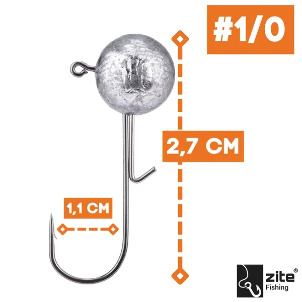 Zite Fishing 1/0 Jighaken 10g 5 tlg._auswahl1