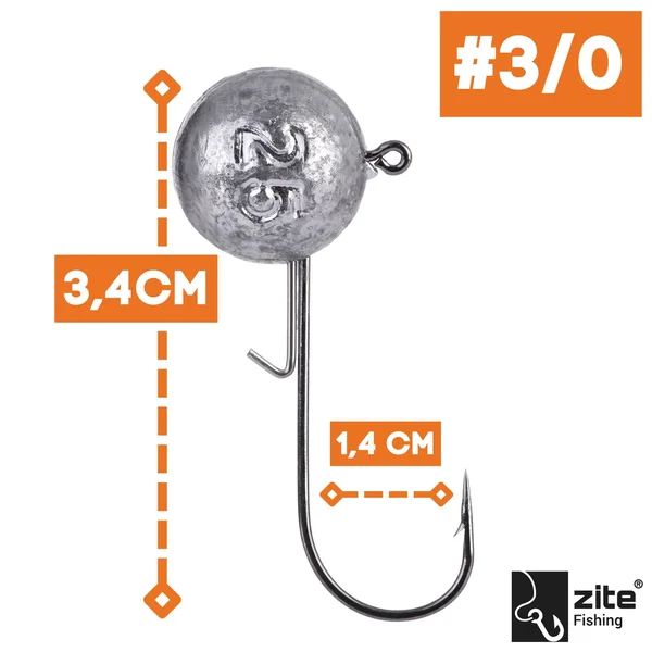 Zite Fishing 3/0 Jighaken 25g 5 tlg._auswahl1