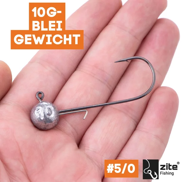 Zite Fishing 5/0 Jighaken 10g 5 tlg._auswahl2