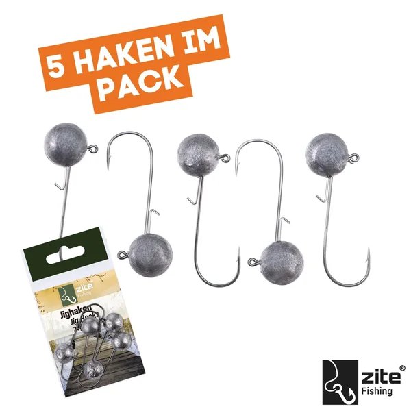Zite Fishing 5/0 Jighaken 10g 5 tlg._auswahl4