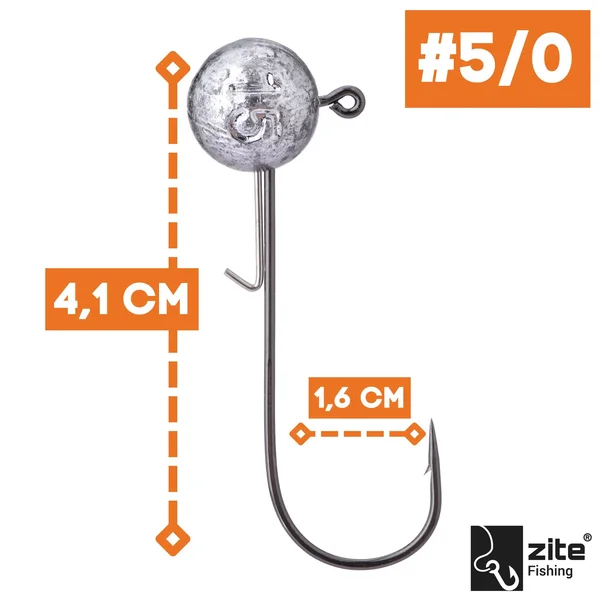 Zite Fishing 5/0 Jighaken 15g 5 tlg._auswahl1