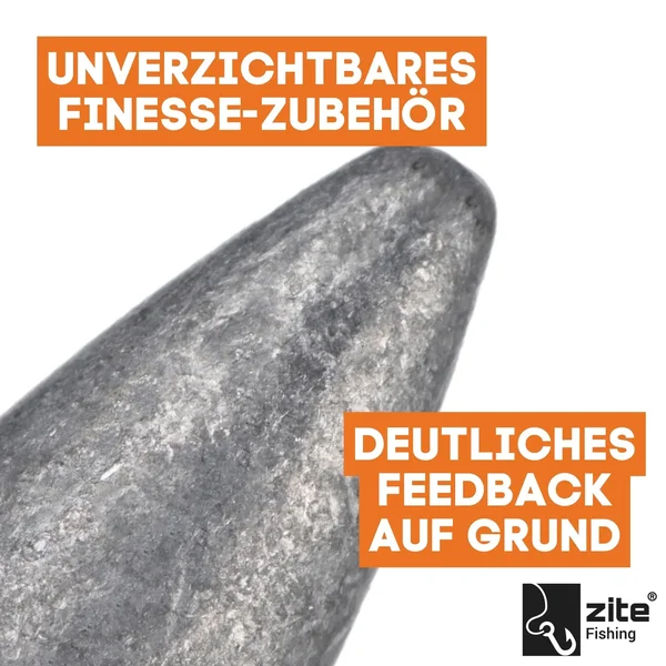 Zite Fishing Bullet Blei Angelgewichte 5g 5 tlg. ideal für Barsch & Zander_auswahl4