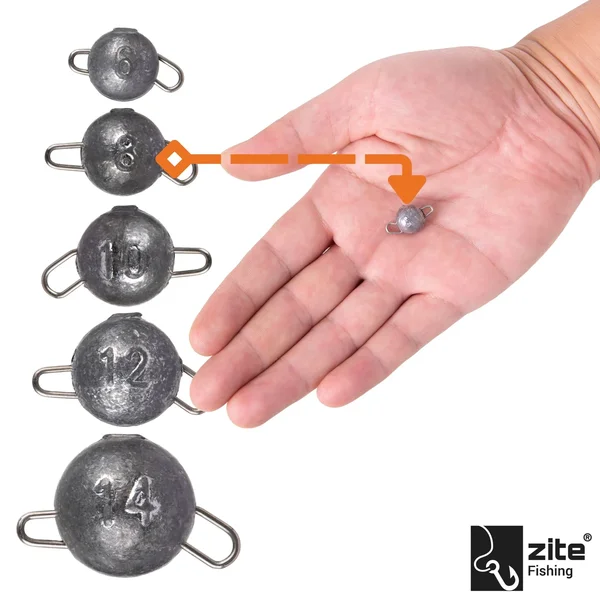 Zite Fishing Cheburashka Blei 6g 5tlg._auswahl2