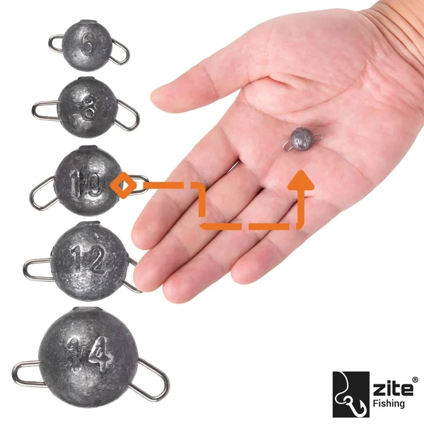 Zite Fishing Cheburashka Blei Jighead 10g 5 Stück_auswahl2