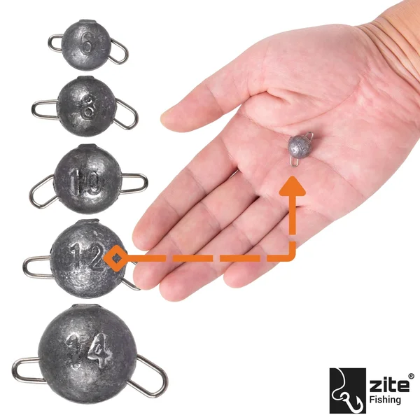 Zite Fishing Cheburashka Blei Jighead 12g 5 Stück_auswahl2