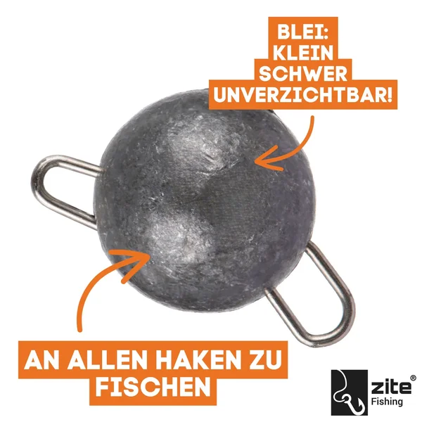 Zite Fishing Cheburashka Blei Jighead 14g 5 Stück_auswahl5