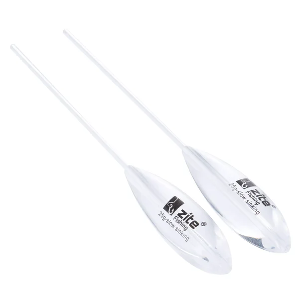 Zite Fishing 25g Sbirolino Doppelpack Langsam Sinkend Transparent Zite Fishing_auswahl3