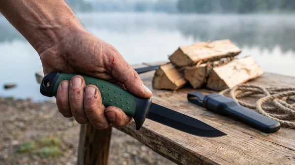 Angelmesser mit Gürtel-Messerscheide 22cm Zite Fishing_auswahl9