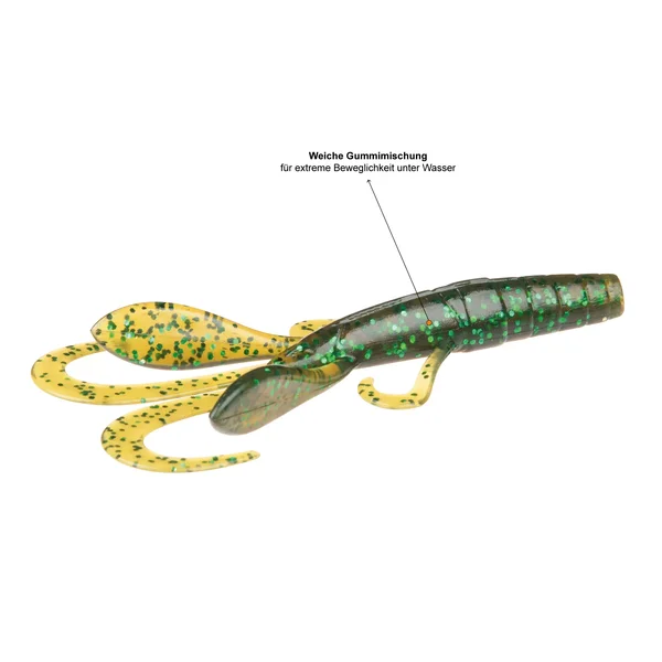 Creature Bait Set Inzite Craw Gummiköder 72 Stück Zite Fishing_auswahl4