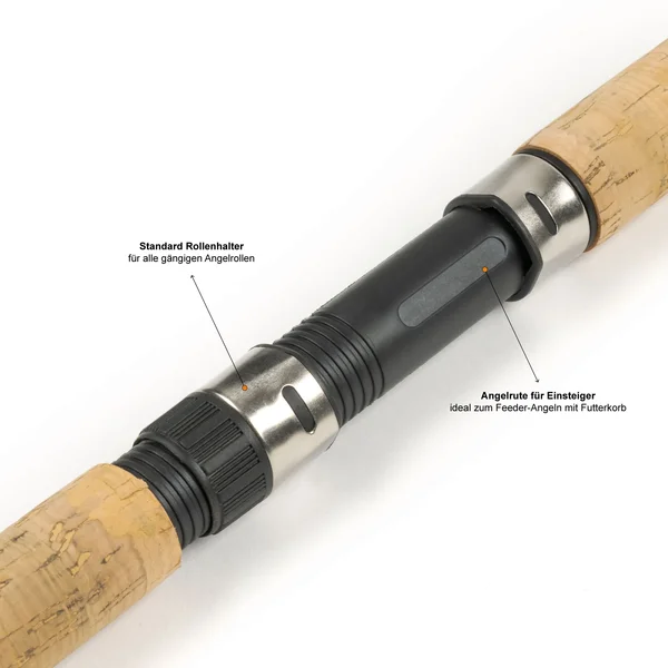 3x Friedfisch Feederrute 3,60 m Steckrute mit Wechselspitzen Zite Fishing_auswahl1