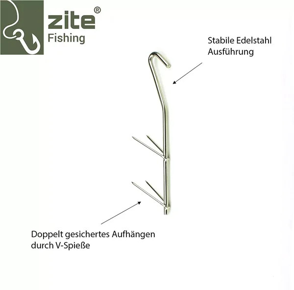 Zite Fishing V-Räucherhaken Set 12 Stück_auswahl3