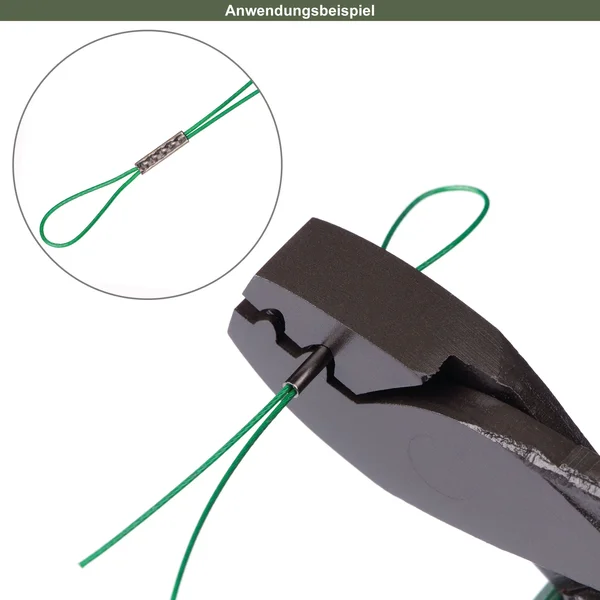 Zite Fishing Klemmhülsenzange 15 cm + Stahlvorfach auf Rolle 9 kg_auswahl7