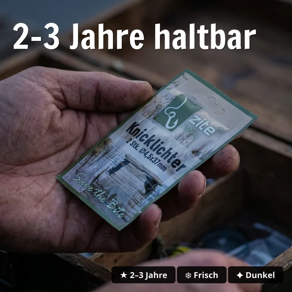 50x Knicklicht Vorratspack – 25 Beutel à 2 Stück Gelb/Grün mit Adapter Zite Fishing _auswahl8