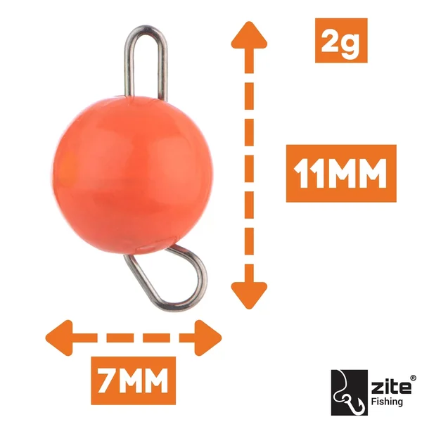 Zite Fishing Tungsten Mini Cheburashka 3tlg. 2g_auswahl1