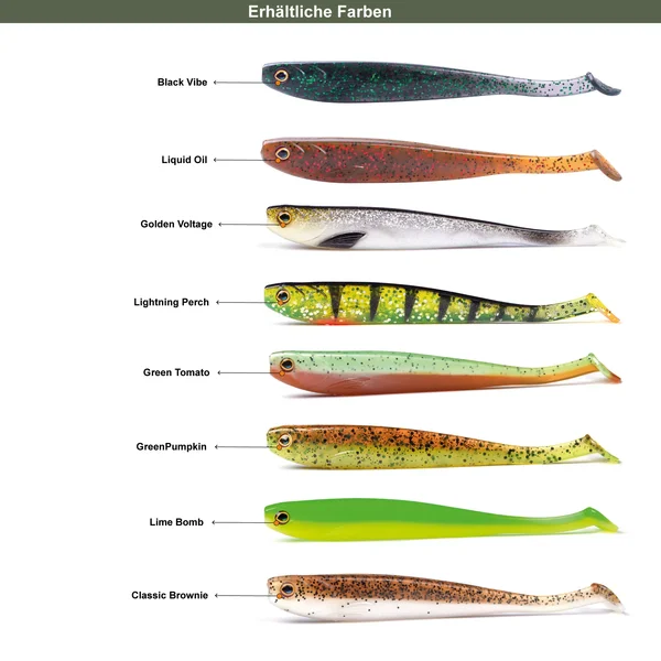Zite Fishing Gummifisch lightning perch 15 Stück_auswahl4