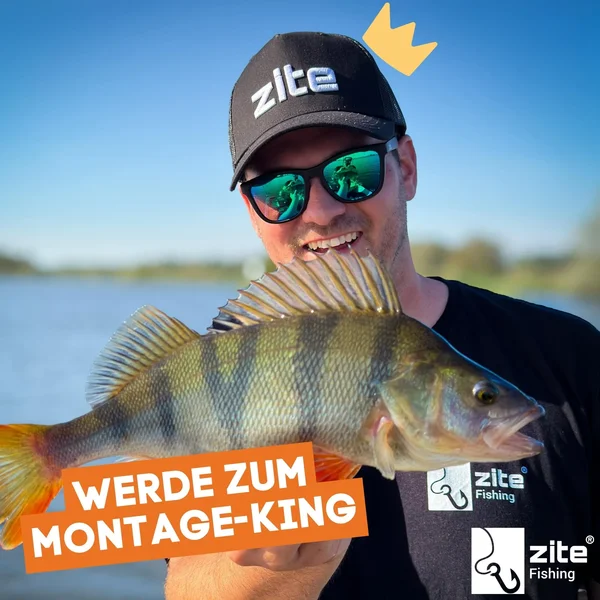 Allround Vorfachhaken Gebunden Nylonvorfach 70 cm 0,25 mm - Größe 14 Zite Fishing_auswahl4