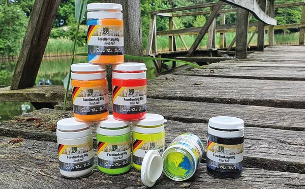 Zite Fishing Forellenteig Orange 60 g Trout Bait Forellenpaste mit Knoblaucharoma_auswahl3