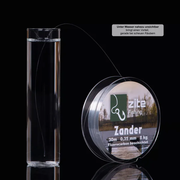 Inzite Shad Gummifische Zander Set 40 Stück - 12cm Zanderköder in 8 Farben inkl. 0,35mm Fluorocarbon von Zite Fishing_auswahl4