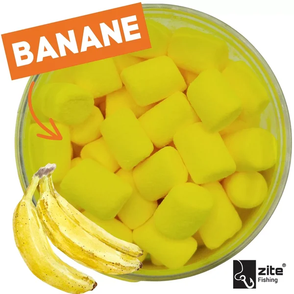 Troutmallows Forellenköder 40 g Banane Gelb Zite Fishing_auswahl2