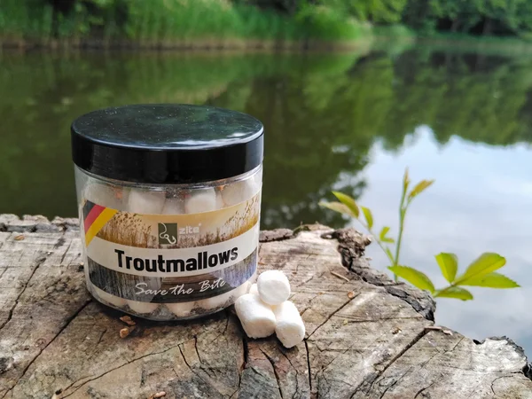 Knoblauch Troutmallows Forellen Marshmallow Kunstköder Weiß 40 g Zite Fishing_auswahl8