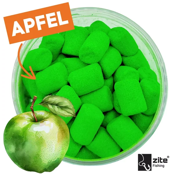 Marshmallow Köder Angeln Troutmallows grüner Apfel 40 g Zite Fishing_auswahl2