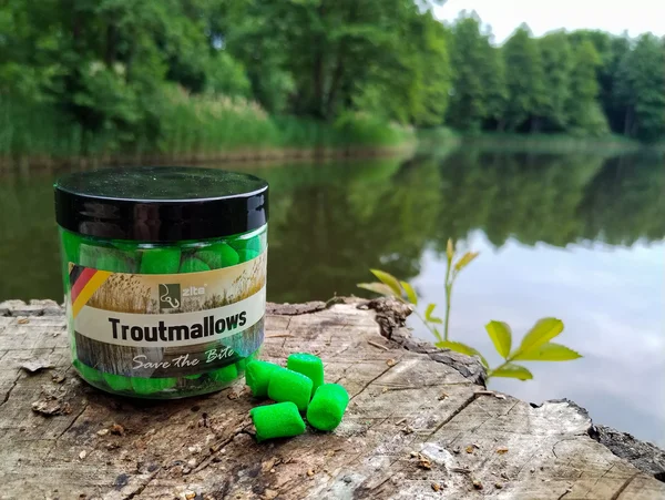 Marshmallow Köder Angeln Troutmallows grüner Apfel 40 g Zite Fishing_auswahl8
