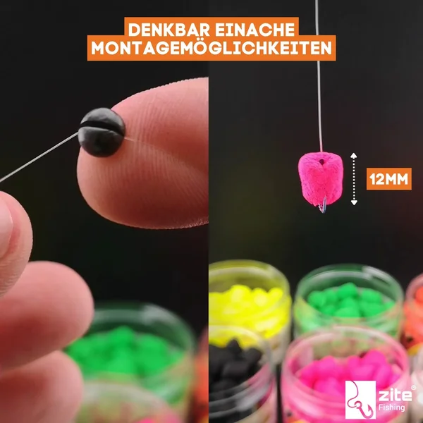 Zite Fishing Troutmallows-Set Banane gelb 3x40g Forellenköder _auswahl5