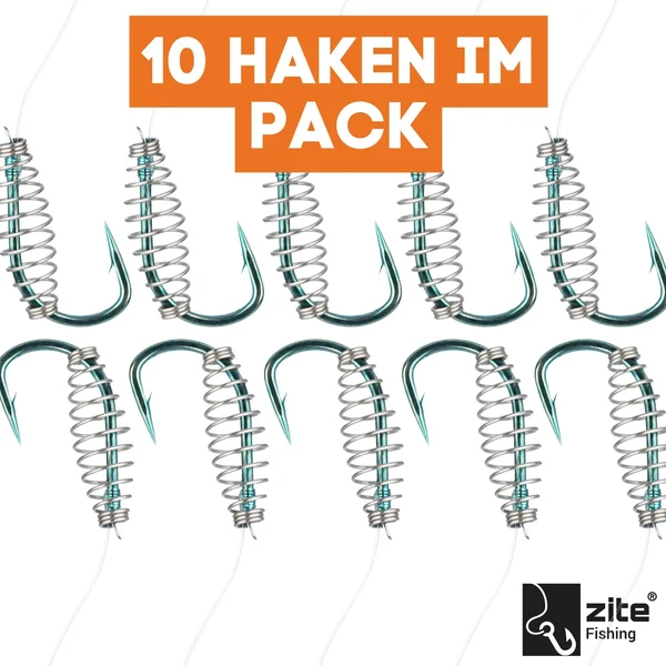 Teighaken für Forellenpaste - Forellenhaken Gebunden mit Schnur Größe 8 10 STK_auswahl2
