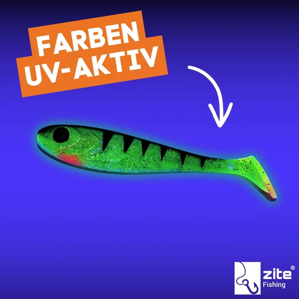 Hecht Gummifisch Inzite Flanker Lightning Perch 18,5 cm _auswahl4