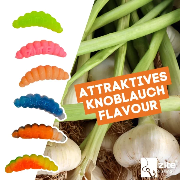 Mighty Mag Neon Mix Knoblauch Aroma 2,8 cm Bienenmade 12 Stück_auswahl5