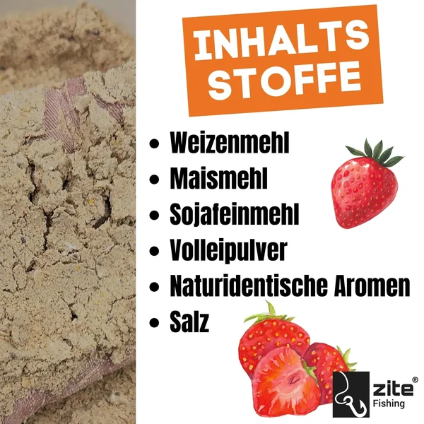 DIY Boiliemischung Fertigmix Pulver Boilies herstellen Erdbeere 1kg Zite Fishing_auswahl5