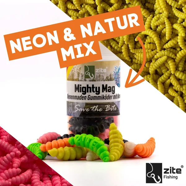 Mighty Mag Allround Mix Floating Edition Knoblauch Aroma 2,8 cm Bienenmade 12 Stück_auswahl1