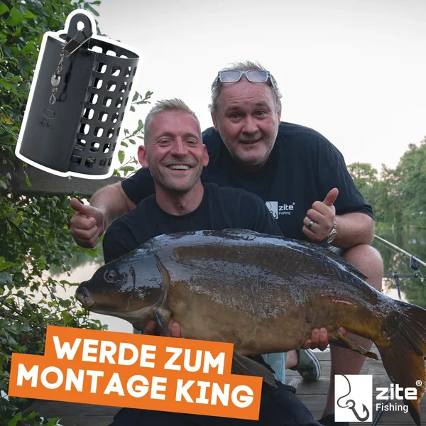 Futterkorb zum Feeder-Angeln Metall und Bleifrei 80 g mit Wirbel Zite Fishing_auswahl5